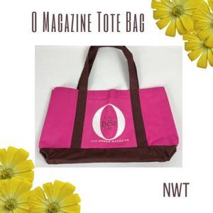 Oprah Tote Bag O Magazine Live Your Best Life Canvas Bag Small Reusable NWT
